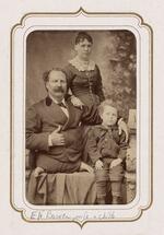 From the Fairy Wedding Album: Eli Bowen, wife, and child