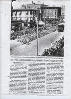 In 1917, Memorial Day parade drew huge crowds