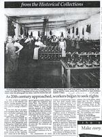 As 20th century approached, workers began to seek rights