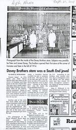 Davey Brothers store was a South End jewel