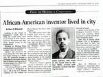 African-American inventor lived in city