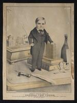 Print: Charles S. Stratton, known as General Tom Thumb by J. Baillie (version 2)