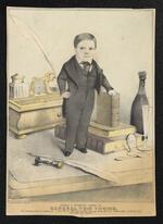 Print: Charles S. Stratton, known as General Tom Thumb by J. Baillie (version 1)