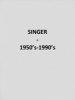 Industries--Singer, 1930s-1990s