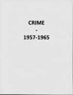 Crime, 1957-1965