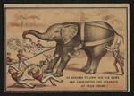 Trade card: Kerr's Spool Cotton trade card featuring Jumbo the Elephant (verso)