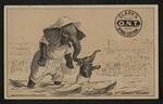 Trade card: Set of nine trade cards featuring Jumbo the Elephant (card 5)