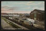 Postcards: Four postcards "Barnum and Bailey's Winter Quarters, Bridgeport, Conn." (card 3)