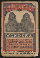 Courier: Barnum's Wonders, an Illustrated History of the Hindoo Hairy Family and other prodigious and exclusive features