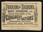 Book: Panorama of Barnum's Roman Hippodrome and Grand Procession of Congress of Nations