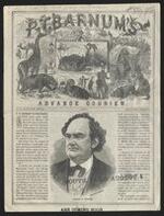 Courier: P.T. Barnum's Advanced Courier for South Paris, August 1, 1871