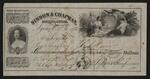 Checks: Set of two bank notes and one check featuring Jenny Lind