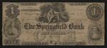 Checks: Set of two bank notes and one check featuring Jenny Lind, Springfield Bank