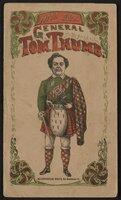Toy: General Tom Thumb paper doll instruction booklet