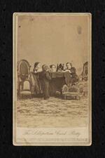 Photograph: the Lilliputian Card Party (owned by the Bridgeport History Center)