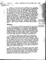 Report of activities - Commission on Civil Rights 1957-1958