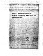 Racial integration in public housing projects in Connecticut