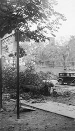 Suffield Town Center after 1938 Hurricane