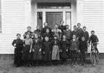 West Suffield Center District School in 1895.