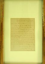 Handwritten Letter from Mark Twain to Mr. Duneka explaining Mrs. Clemens ill health and his intent to write some short stories