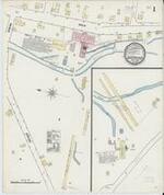 Sanborn Fire Insurance Map from Deep River, Middlesex County, Connecticut.