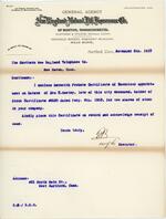 010 Probate Certificate Letter: Southern New England Telephone Co.
