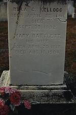 Kellogg, Bela C., Mary Bartlett