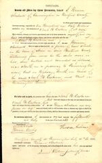 003 Andrews, Hiram (seller), page one