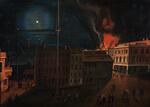 Union House Fire on Bank Street, New London, Nov. 8, 1854