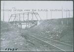 Trolley Bridge Over Central Vermont Railway, Stafford Springs