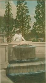 Woman And Fountain, Branford House