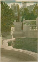 Pond With Stairs, Branford House
