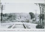 Elm Street Grade Crossing, Central New England Railway, Looking East, Canaan
