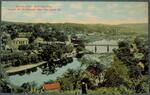 Birds Eye View From Laurel Hill Of Norwich And The Shetucket River, Norwich