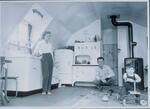 Kitchen Of A Quonset Hut Home