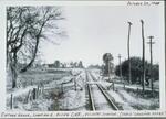 Central New England Railway, Looking East To Tobies Crossing In The Vicinity Of Station, Cottage Grove