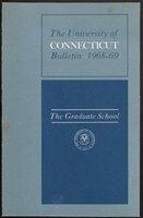 University of Connecticut Graduate Catalog, 1968-1969