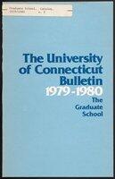 University of Connecticut Graduate Catalog, 1979-1980