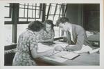 Drafting Students, Extension Center, University Of Connecticut
