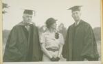 Governor Wilbur Cross And Mr. And Mrs. Jorgensen After The Inauguration Of Mr. Jorgensen As President Of Connecticut State College