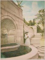 Woman And Fountain, Branford House