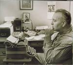 Edwin Way Teale in his study in Baldwin, New York