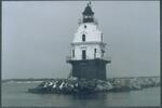 Southwest Ledge Lighthouse, New Haven (prior To Restoration)
