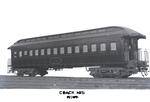 New Haven Railroad wooden coach 105