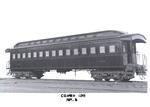 New Haven Railroad wooden coach 129