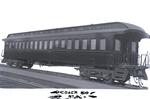 New Haven Railroad wooden coach 169