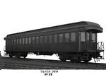 New Haven Railroad wooden coach 365