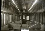 Interior view of New Haven Railroad suburban coach 784
