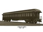 New Haven Railroad wooden coach 954