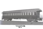 New Haven Railroad wooden coach 1088